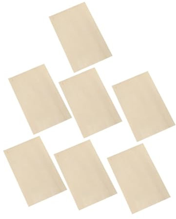 HOMSFOU 7piezas Láminas De Madera Contrachapada De y Tableros Para Proyectos Diy y Manualidades
