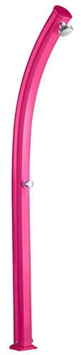Doccia Solare da Giardino 25L Miscelatore Arkema Jolly Fuxia