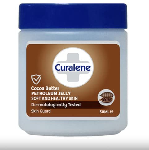 Curalene Cocoa Butter Petroleum Jelly For Soft and Healthy Skin 225ml- Dermatologically Tested