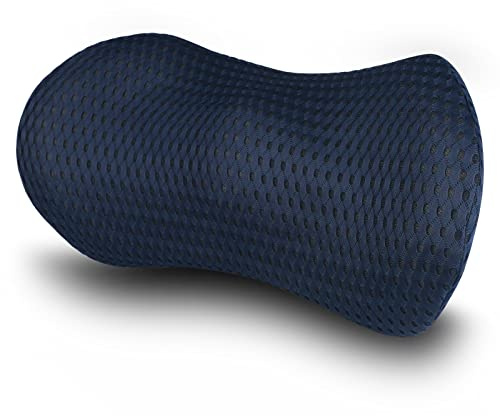 AgoKud Lendenstützkissen, Rückenkissen für Bürostuhl und Autositz, Memory Foam Back Support Pillow
