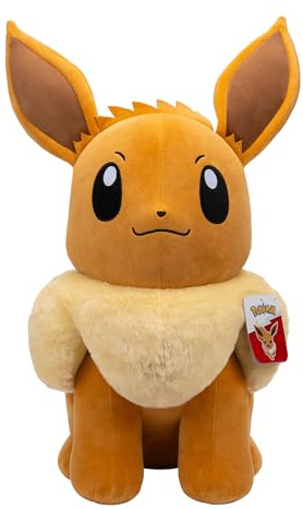 Pokémon Eevee Plush - 24-inch Plush with Authentic Details