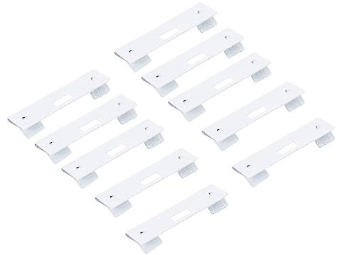 ABOOFAN Lot De 4 Lames De Rechange pour Stores Verticaux Robustes Et Résistantes pour Une Réparation Rapide des Stores 10 Pièces X 4
