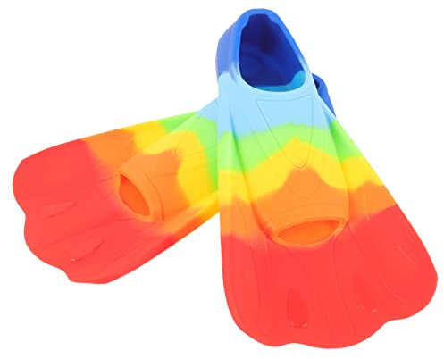Supvox Kompakte Schwimmflossen Für Kinder Mit Arena-flossendesign Silikonflossen Zum Bahnenschwimmen Und Tauchen