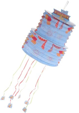 COLLBATH Mini-Piñata mit Zugschnur Papier-Piñata-Füller Geburtstagsornament für Jungen und Mädchen Party-Dekorationsset