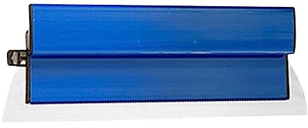 Drywall Skimming Blade, Stainless Steel Blade, Durable High Grade Skimming Drywall Smoothing Spatula Plastering Painting Finishing Trowel Wall Plastering Tools for Wall-Board(Blue,SIZE:40cm)