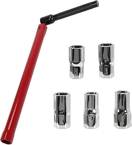 Juego de llaves inglesas, llave de fregadero de 8 a 13 mm, llave de lavabo ajustable con mango de barra alargada para instalar grifos (8-13 mm)