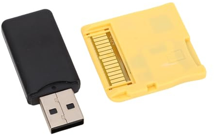 VBESTLIFE Videospiel -Flash -Karte für NDS, NDSL, NDSI, NDSXL, 2DS, 3DS, 3DS XL, 4G bis 128G, mit Kartenleser (Gold)