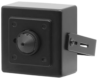 Real HD Telecamera IP mini PoE 4K 8MP, fotocamera interna con obiettivo stenopeico da 3,7 mm, rilevamento del movimento di sorveglianza H.265, nessun IR