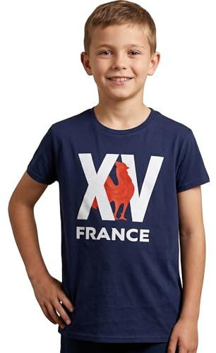 T-Shirt Enfant XV de France de Rugby - Collection Officielle FFR - Equipe de France de Rugby