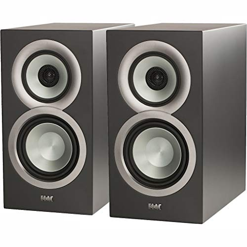 Elac UNI-FI BS U5 SLIM Black Loudspeaker (3-Way, Wired, 46-25000 Hz, 4 Ohm, Black)
