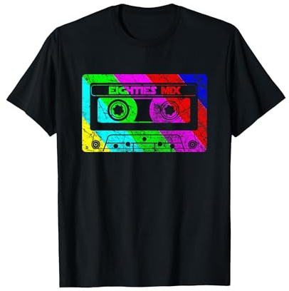 80er Vintage Retro Musik Kassette Mixtape T-Shirt