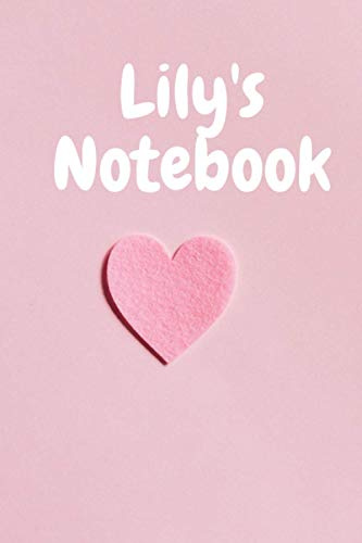 Lily, Beautiful personalised notebook for Lily.: 120 pages to write your thoughts, stories and dreams.