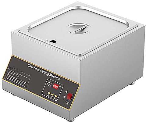 MNSSRN Machine de Fusion au Chocolat chauffé, Four de Fonte de Chocolat de 500 W Professionnelle 500W, Aliments électriques Séchoir à air Chaud Machine de Colle à Chaud,1