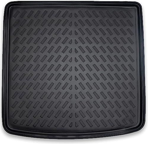 ELMASLINE 3D Gummi Kofferraumwanne für Opel Crossland 2017-2026 (Standard Ladeboden) | Kofferraummatte Kofferraumabdeckung Kofferraummatte Zubehör
