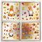 Etiqueta Ventana de Acción Gracias,Pegatina Ventana de Acción Gracias,Etiqueta Ventana Hoja Arce,Hojas Arce Otoñal Pegatinas de Ventana,Pegatinas Ventana Otoño
