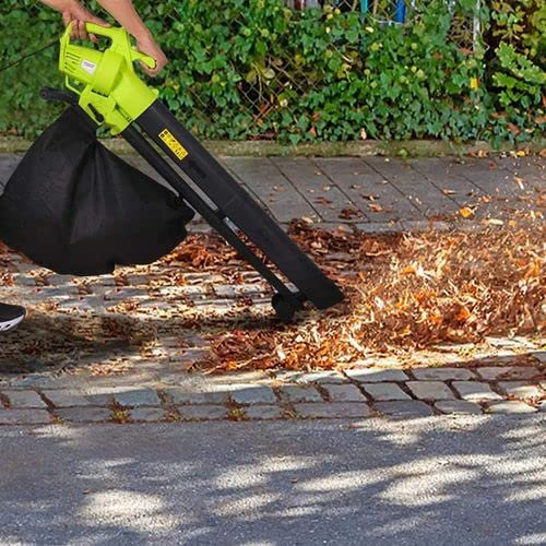 Leaf Blower and Vacuum, 3000W 3 in 1 Electric Garden Leaf Blower/Vacuum Shredder, Portable Lightweight