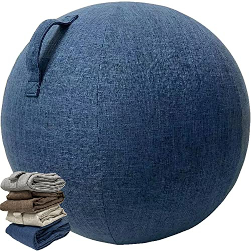 Alywen Schutzhülle für Ball, Fitnessstudio, Übungsball, Swiss Ball, Büro, schmutzabweisend, langlebig, rutschfest, für Schwangerschaft