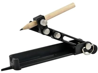 Aqxyxsw GUYTRM Multi-Function Scribing Tool Construction Pencil DIY Scribe Woodworking Compass Contour Gauge Scriber Line Maker Measuring Tool lingli