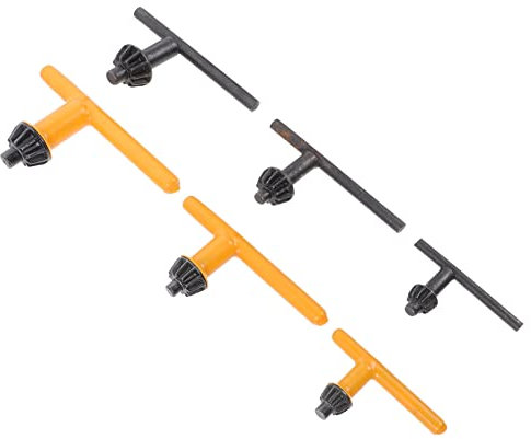 Uonlytech 6pièces Clés De Mandrin Pour Perceuse Électrique Outils De Serrage Pour Remplacement De Mandrins