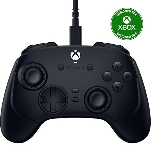 Razer Wolverine V3 Tournament Edition Wired Gaming Controller: lizenziert für Xbox Series X|S, Xbox One, Windows PC - 6 Remappable Tasten - Fast Trigger - USB-C Kabel - Kabelgebundener Turniermodus
