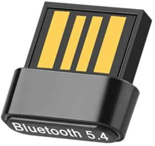 Pqahffowr Adattatore USB Bluetooth 5.4 Mini Ricevitore Trasmettitore Bluetooth per PC Portatile Tastiera Audio