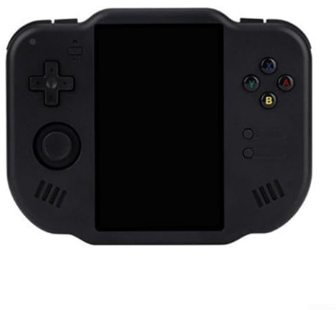 Mini Zero 40 - Consola de juegos de mano, mini consola de videojuegos retro con táctil vertical de 4 pulgadas y batería de 4300 mAh y tarjeta TF de 64 G para Android para Linux (negro)