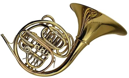 Professionelles Einreihiges Waldhorn Waldhorn B F 4 Klappen Gold Doppelmessing Korpus Professionelles Instrument Mit Koffer