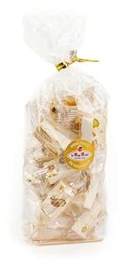 Le Roy René Nougat Blanc de Provence, Miel de Lavande IGP, Amandes 32%, Sans Colorant ni Conservateur, 200g, 25 Pièces