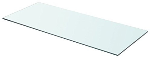 Festnight Ersatzteile Glas Regalboden Glasboden Einlegeboden Max. Tragf?higkeit 15 kg 70 x 30 cm Transparent