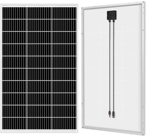 DOKIO 150W 18V Panel Solar monocristalino alta eficiencia robusto para carga de batería de 12v