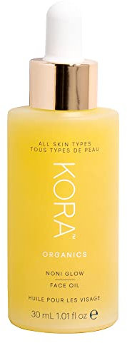 KORA Organics Noni Glow Face Oil for All Skin Types Nourishing Facial Oil