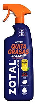 Zotal Hogar Quitagrasas - 12 Recipientes de 750 ml - Total: 9000 ml