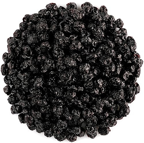 Arándanos negros orgánicos enteros - Arándanos negros deshidratados sin azúcar añadido - Vaccinium myrtillus L.