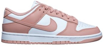 Nike Dunk Low, Sneaker Donna, White Rose Whisper, 35.5 EU