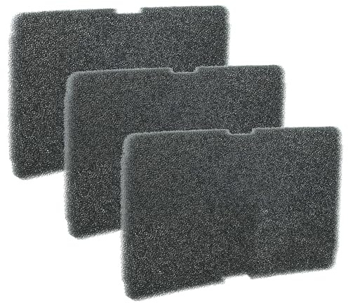 vhbw 3x Schwammfilter kompatibel mit Grundig GTA 38261G | GTK 4851, 7188872700, DD GTN38240GCW DSG Wäschetrockner - Ersatzfilter-Set