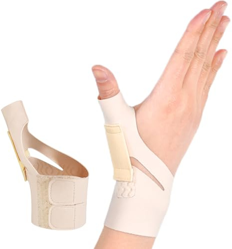 SONGQEE Ultra-thin Wrist Thumb Brace Compression Sleeve, Elastic Thumb Support for Arthritis, Adjustable thumb sleeve Glove Liner for Tendonitis, Pain Relief, Protector Support Layer for Women Men