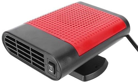 Vomeko Chauffage de voiture, dégivreur de chauffage de pare-brise portable 24 V 150 W, désembuage d'hiver d'automobile de camping pour voiture RV SUV
