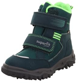 Superfit Husky 7000 - Stivali da neve Gore-Tex con imbottitura calda, 31 EU, colore: Verde/Verde chiaro, verde verde chiaro 7000, 31 EU