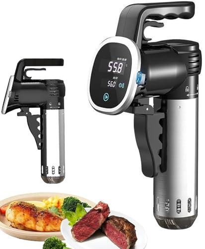 Sous Vide Cooker Machine, Circulador De Inmersión De Calentamiento Rápido De 850w, Circulador De Inmersión Térmica con Un Temporizador Digital De Temperatura Precisa