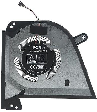 Radiateur CPU GPU pour ordinateur portable 12 V 1 A 4 broches 4 fils Ventilateur de refroidissement silencieux Portable Alimenté par USB pour ROG