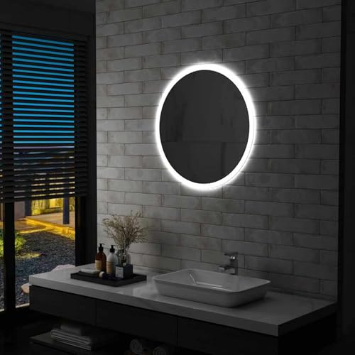 Vopese Espejo de baño con LED 70 cm iluminación de bajo Consumo
