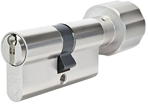 ABUS Vitess 2000 Knaufzylinder 45/40K mm | Profilzylinder Schließ-Zylinder mit Knauf | Bohrschutz & technischer Kopierschutz | Patentschutz bis 2034 | Inklusive 3 Schlüssel | Sicherungskarte
