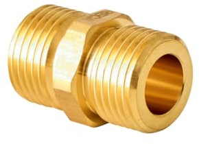 Favex - Raccord butane et/ou propane - Raccord gaz NF Mâle 1/2 - Mâle 1/2 -