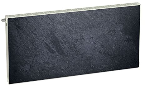 Magnet Heizkörperverkleidung Heizkörperabdeckung Grau Ziegel Schiefer 120x60 cm Heizung Abdeckung Verkleidung Magnetische Abdeckmatte Kühlschrank aus Einem Flexiblen Magneten Digitaler Aufdruck