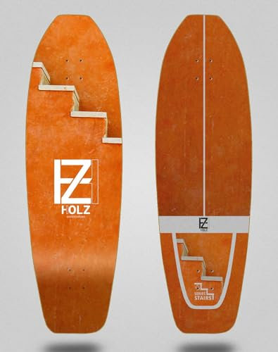 Holz Monopatin Surfskate Skateboard Deck - Stairs Doha 31,5