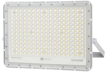 VT-240W FARO LED FLOODLIGHT 30W IP65 COLORE BIANCO CON PANNELLO SOLARE E TELECOMANDO 6400K