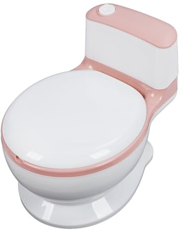 Kindertoilette, leicht, rutschfest, bequem, Kinder-Töpfchentraining, verstellbar für Zuhause (Rosa)