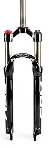MTB-Federgabel, 29 Zoll, Aluminiumlegierung, Mountainbike-Vorderradgabel, Federweg 110 mm, Fahrrad-Federgabel, manuelle/Romete-Lockout-Stoßdämpfer