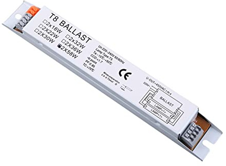 EXEDAVYUC T8 220-240 V AC. 2x58W Ballast fluorescenti elettronici a ampia tensione Lampada fluorescente Zavorra(2x58W)