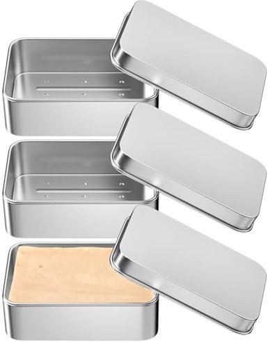 Lixiluxia 3 Pezzi Portasapone, Porta Sapone Solido Portatile, Porta Sapone da Viaggio con Griglia di Scolapiatti Estraibile, Portasapone Viaggio, Scatola di Sapone per Casa, Bagno, Viaggi All'Aperto